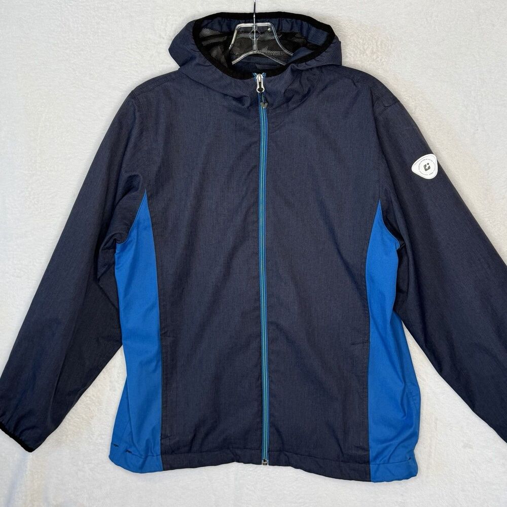 Killtec Sz 164 US 14 Boys Blue Jacket Waterproof Windproof Designed in Germany
